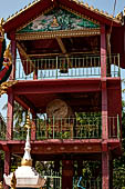 Vientiane , Laos. Wat Chantabuli near the Mekong river bank. 